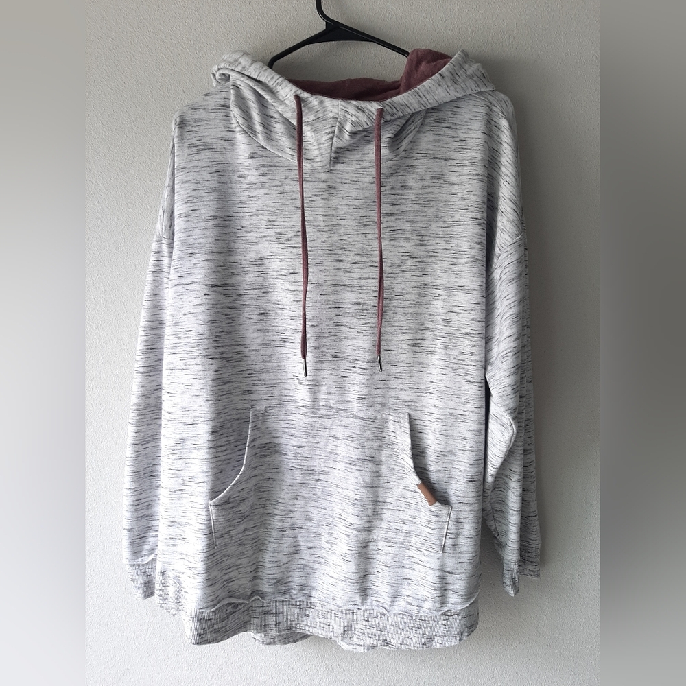 Maurices cowl neck hooded pullover size xl